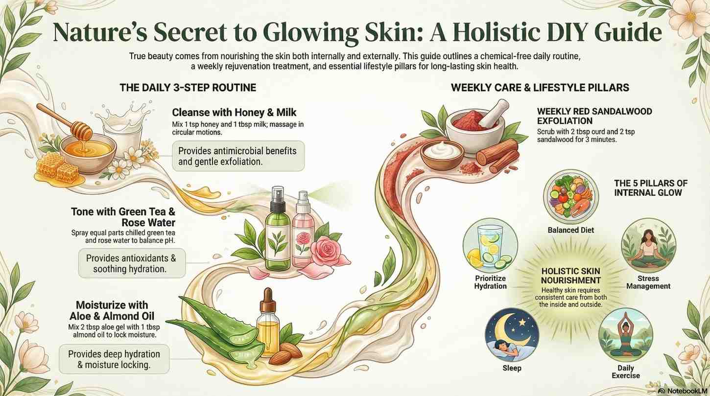 Ayurvedic Skincare Routine for Glowing Skin Naturally